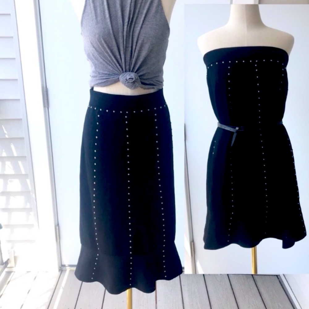 Kate Spade Studded Flare Hem Skirt and Minidress